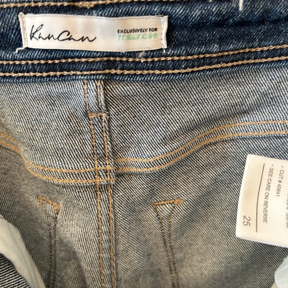 Distressed Blue Jeans - Picture 4 of 4